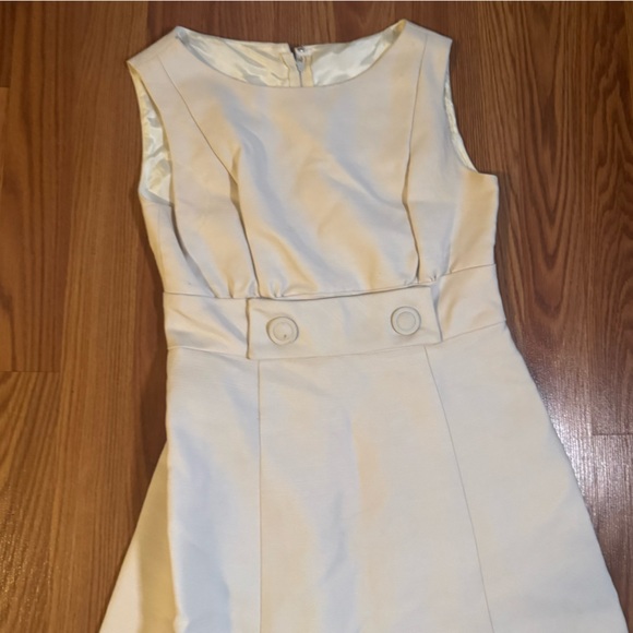 VTG 60’s Emma Domb California White Dress & Coat Set Size S Retro Classic Career - Picture 9 of 16